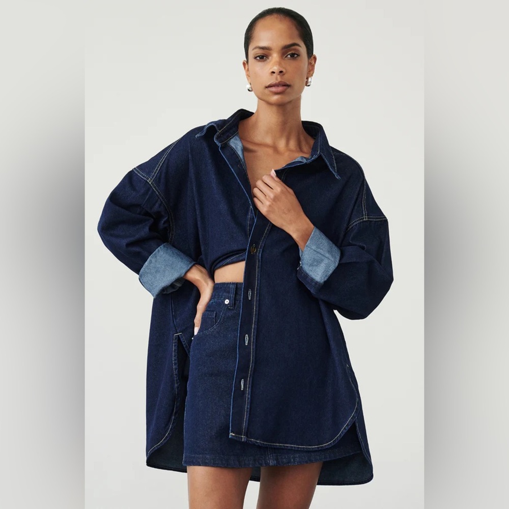 DISSH Ashton Indigo Denim Shirt